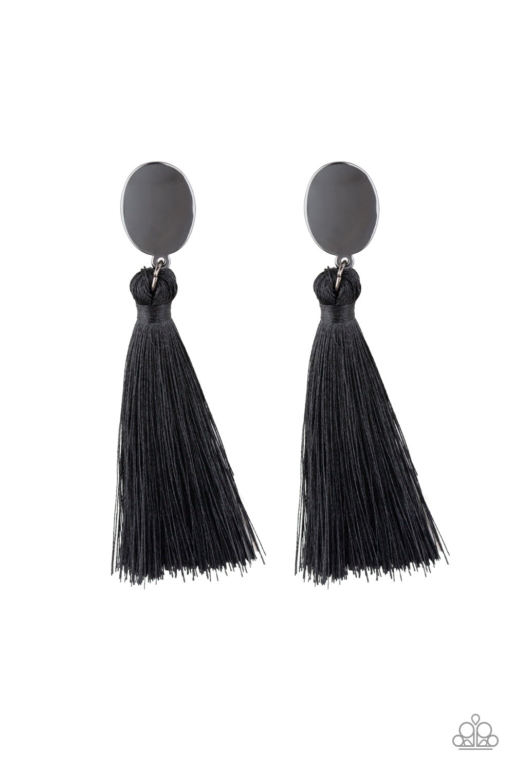 Va Va PLUME - Black Earrings