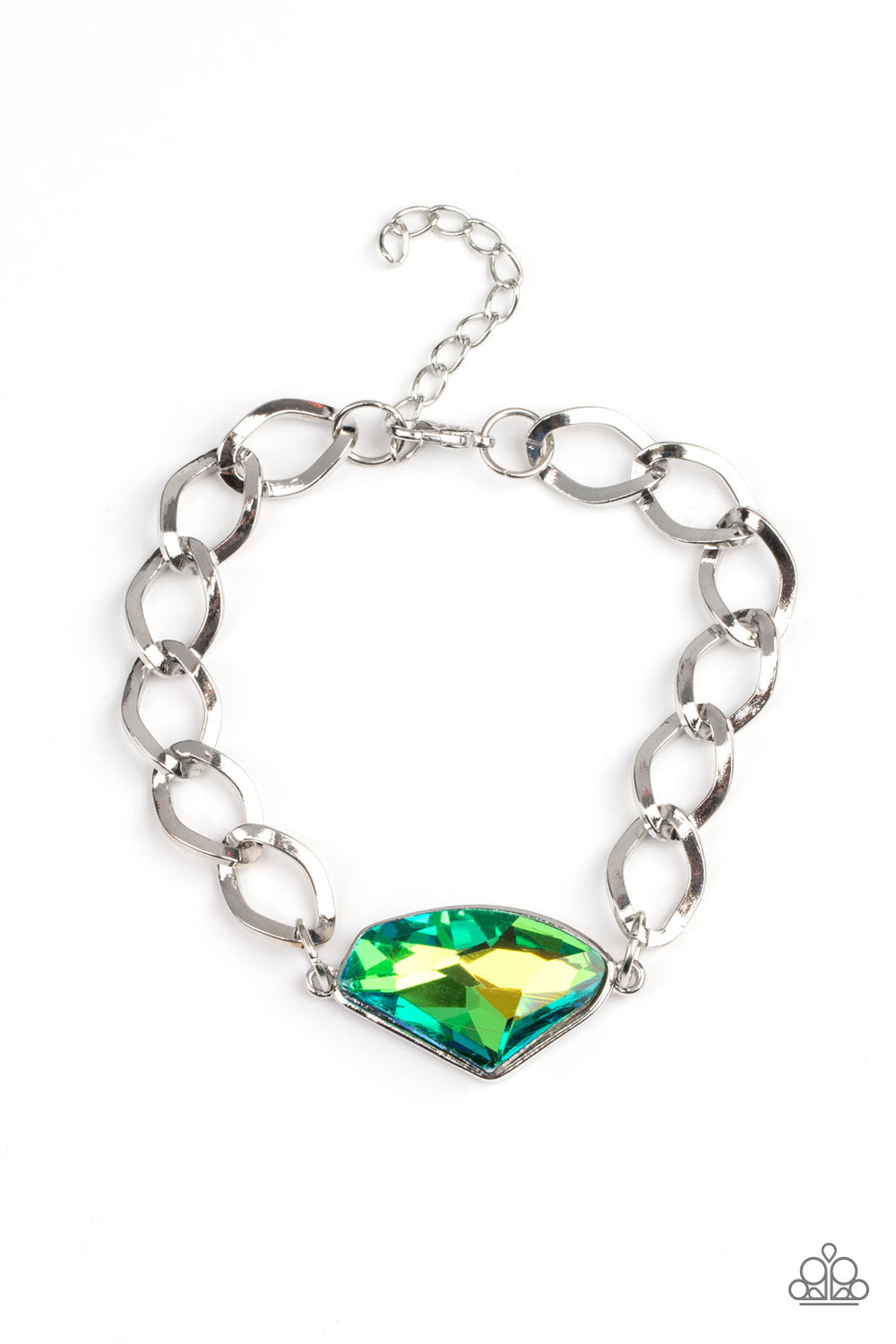 Galactic Grunge - Green Bracelet
