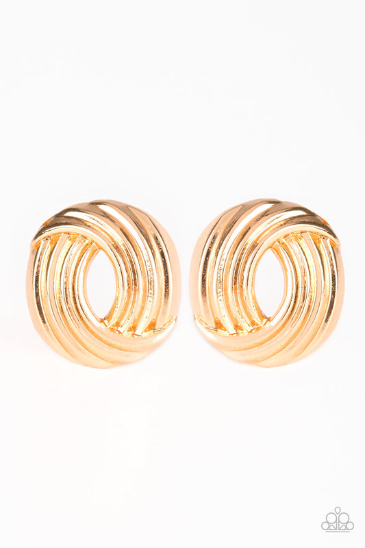 Rare Refinement - Gold Earrings