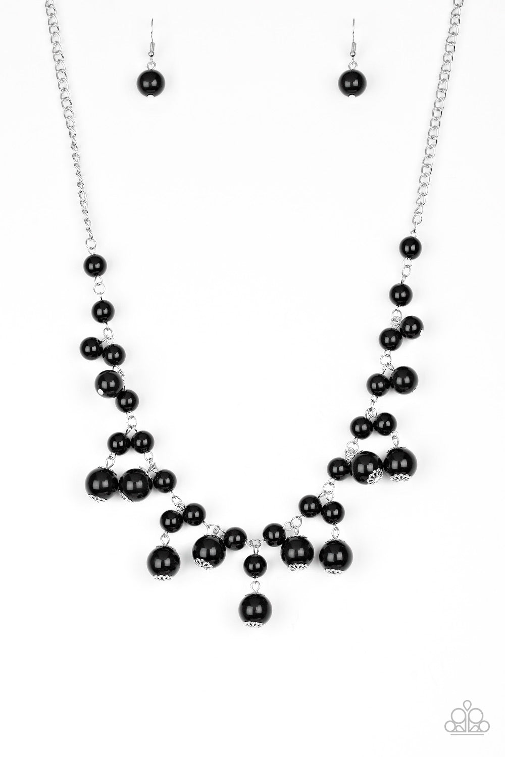 Paparazzi Accessories- Soon to Be Mrs. - Black- Necklace