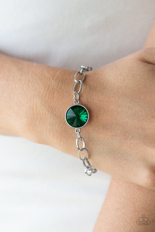 All Aglitter - Green - Bracelet