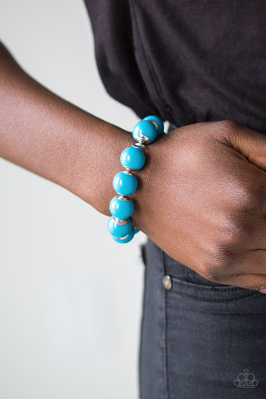 Candy Shop Sweetheart - Blue Bracelet