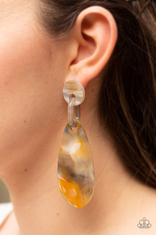 A HAUTE Commodity - Yellow Earring