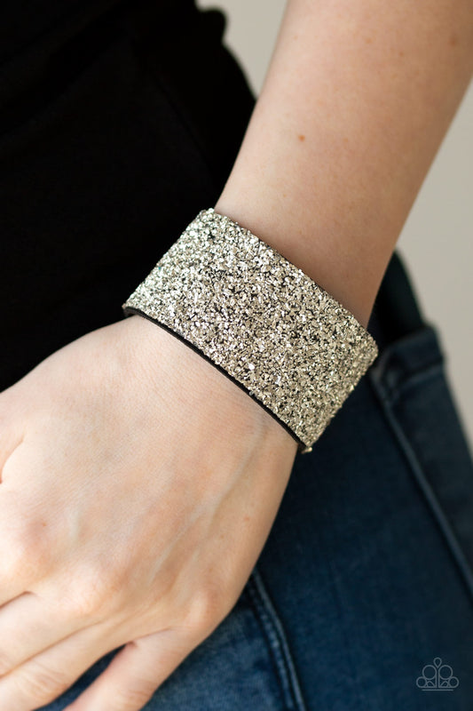 The Halftime Show - Silver Wrap Bracelet