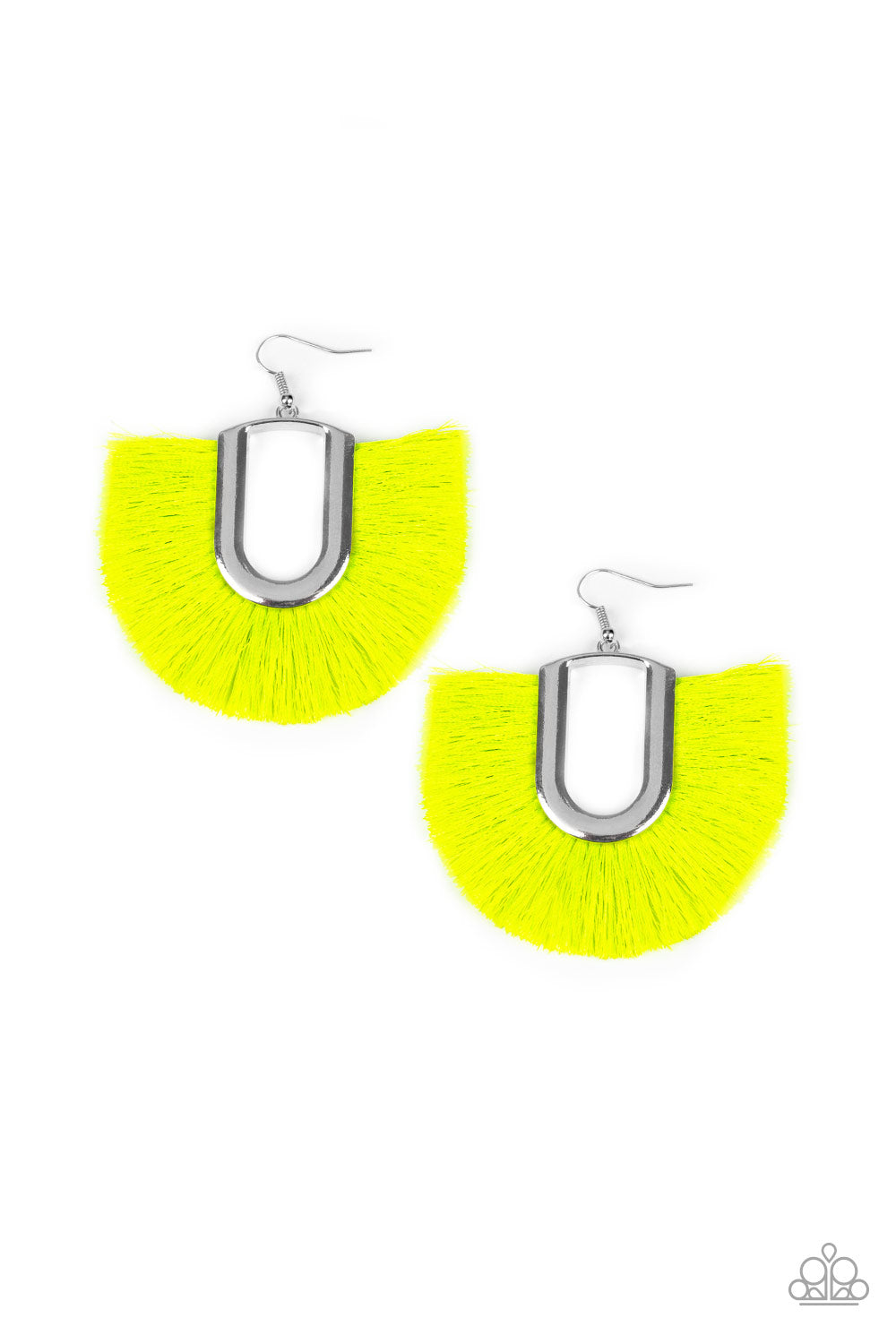 Tassel Tropicana - Yellow Earrings