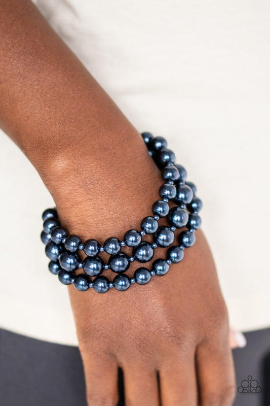 Total PEARL-fection - Blue Bracelet