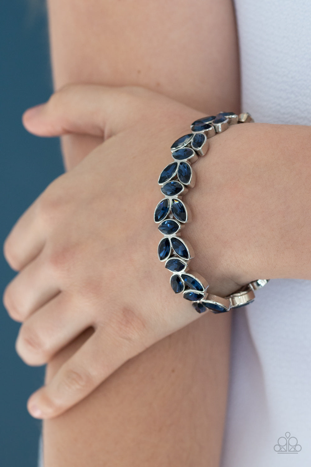 Gilded Gardens - Blue Bracelet