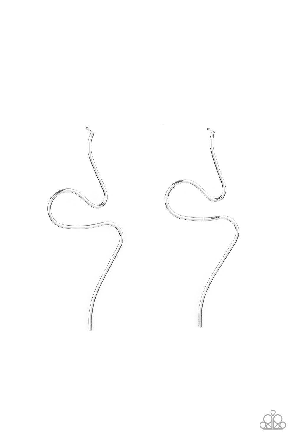 Heavy Metal Minimalist - Silver Earrings