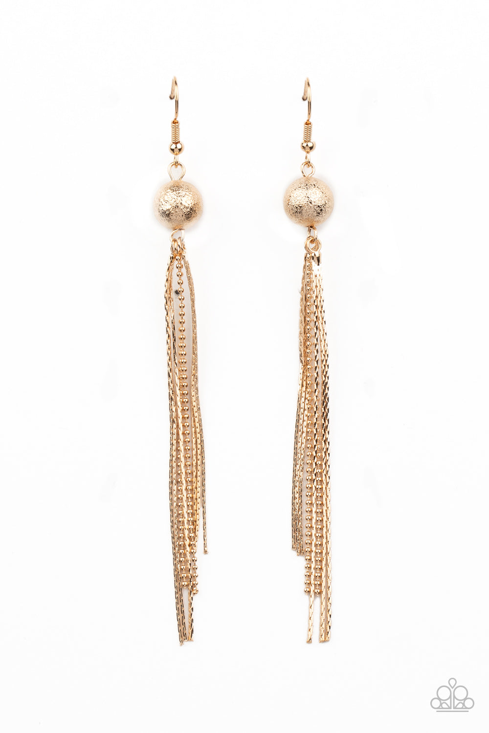 SLEEK-ing Revenge - Gold Earrings