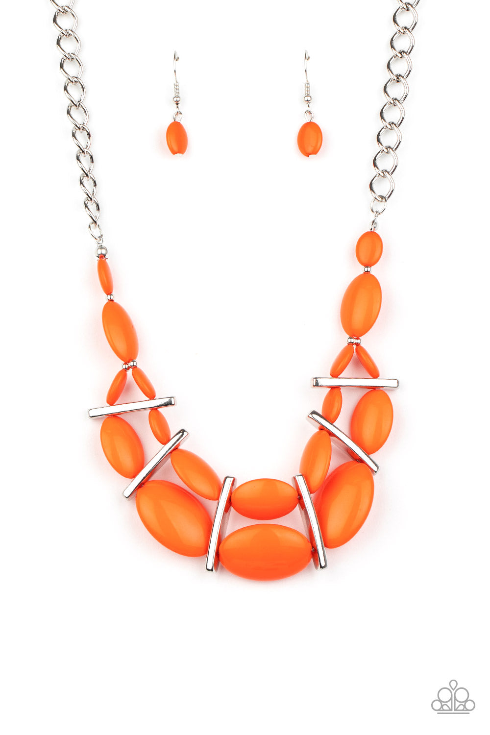 Law of the Jungle - Orange Necklace