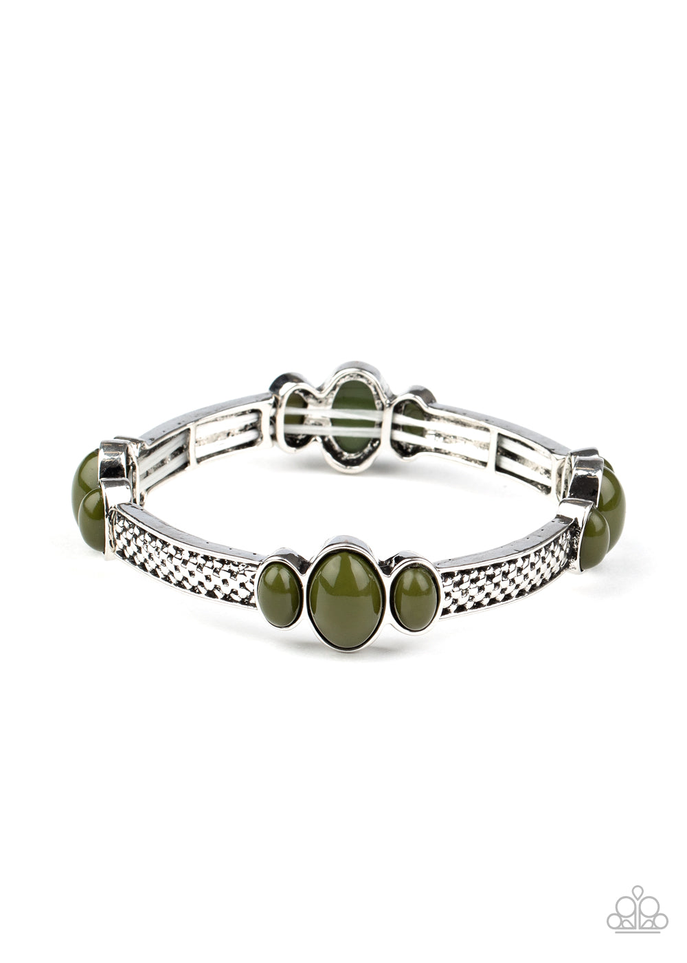 Paparazzi Accessories - Instant Zen - Green - Bracelet