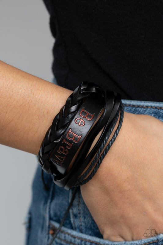 Brave Soul - Black Urban Bracelet