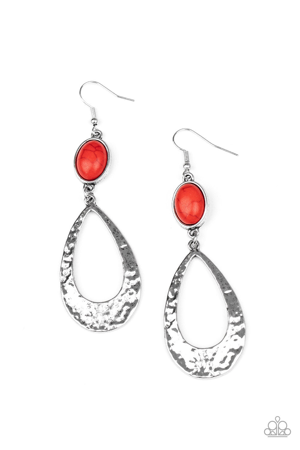 Badlands Baby - Red Earrings