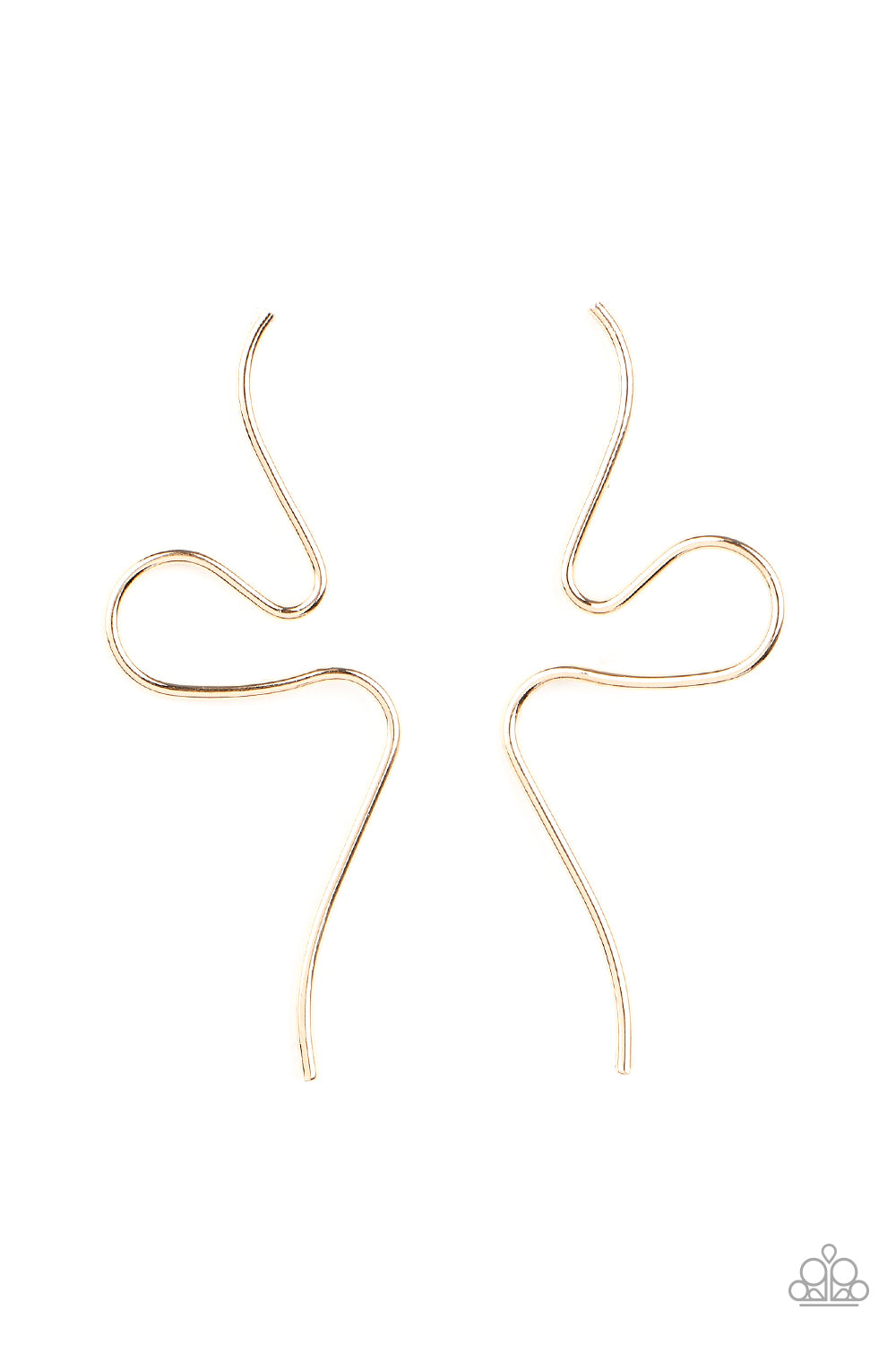 Heavy Metal Minimalist - Gold Earring