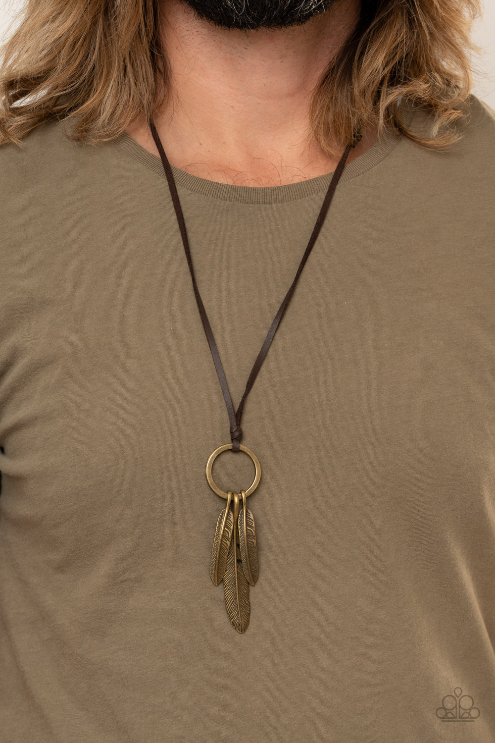 Paparazzi Accessories - Bird Watcher - Brown- Necklace