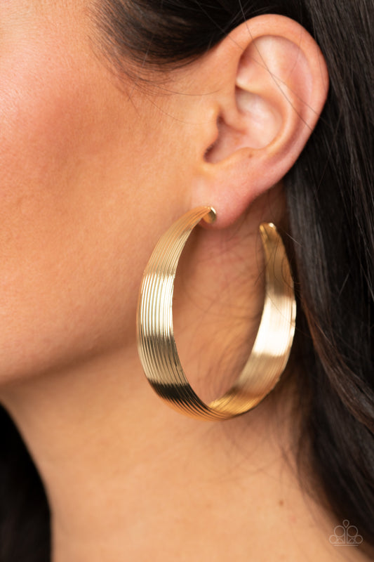 Desert Wanderings - Gold Earrings