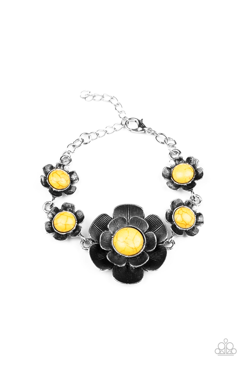 Badlands Blossom - Yellow - Bracelet