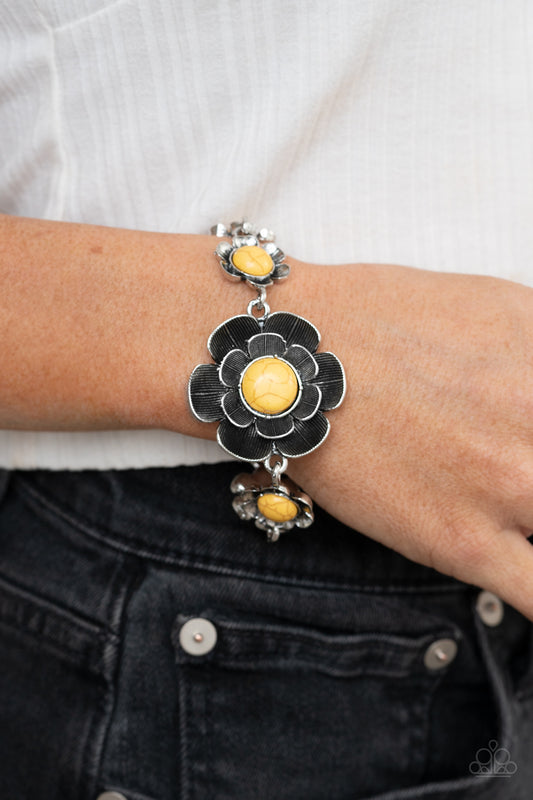 Badlands Blossom - Yellow - Bracelet