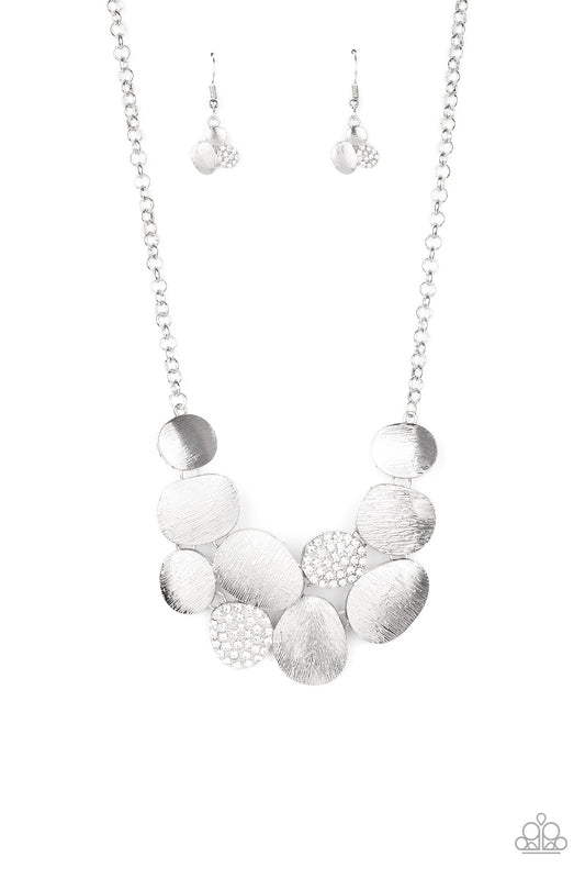 Paparazzi Accessories - A Hard LUXE Story - White - Necklace