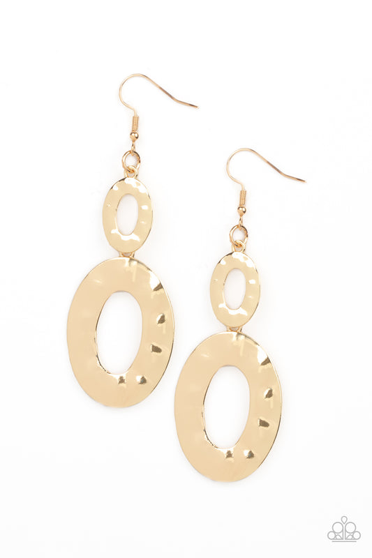 Bring On The Basics - Gold Earrings