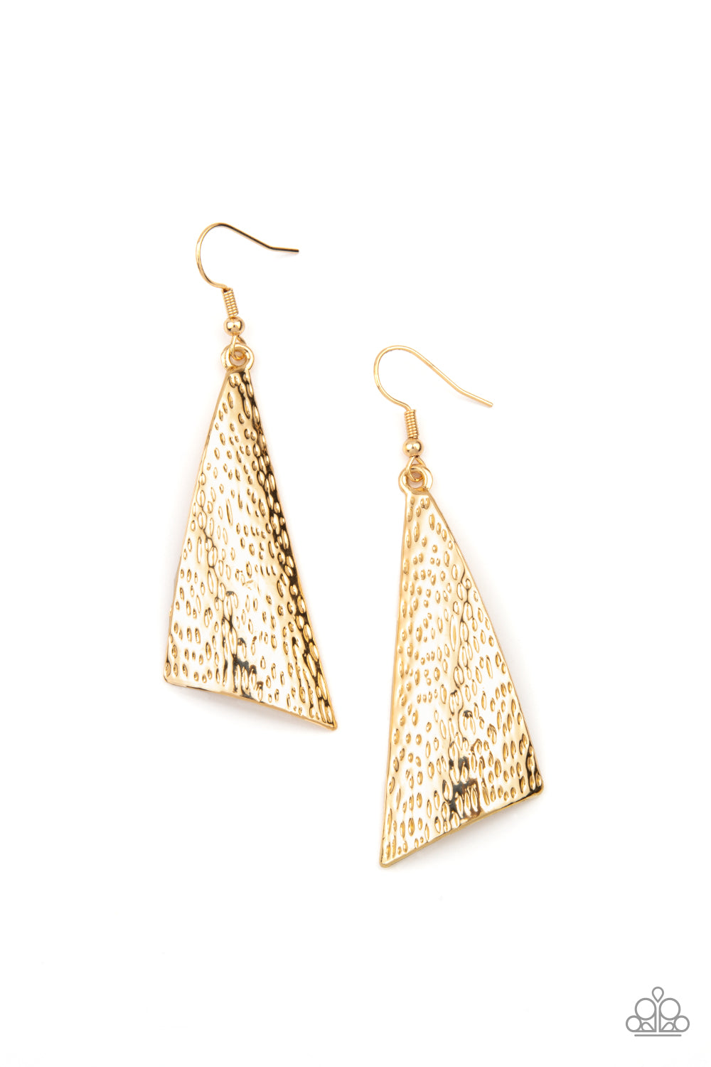 Ready The Troops - Gold Earrings