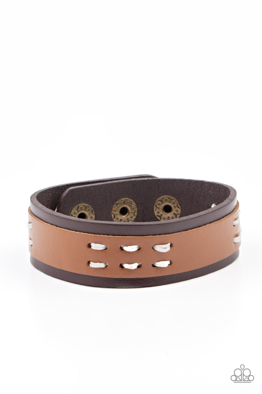 Blaze A Trail - Brown Urban Bracelet