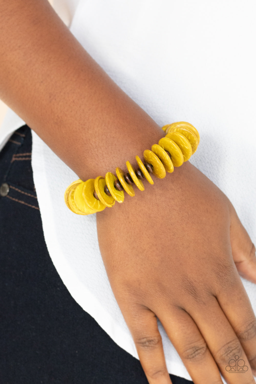 Caribbean Reefs - Yellow Bracelet