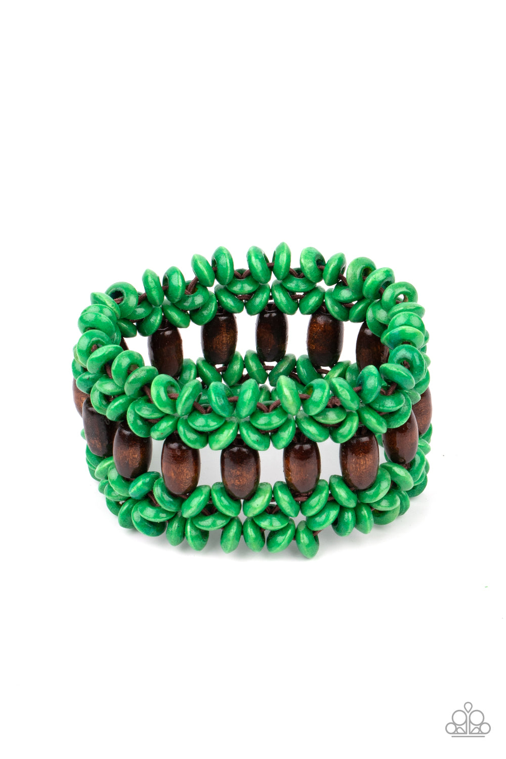 Bali Beach Retreat - Green Bracelet