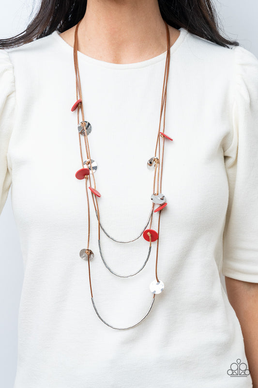 Alluring Luxe - Red Necklace