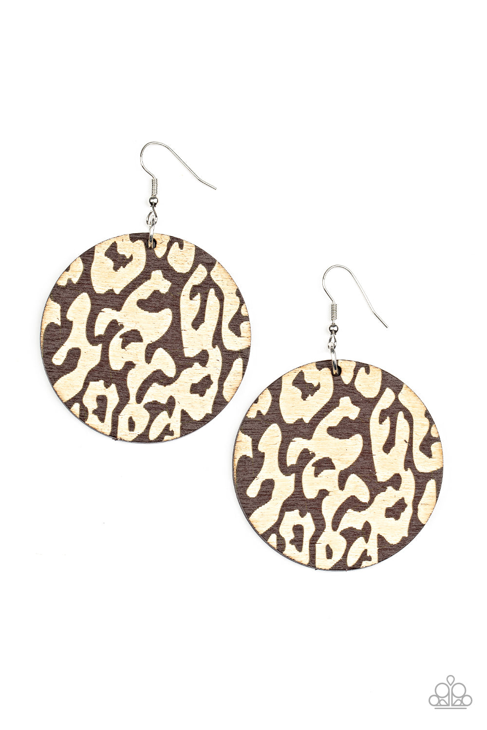 Catwalk Safari - Brown Earrings