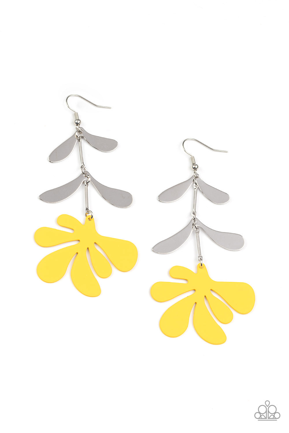 Palm Beach Bonanza - Yellow - Earrings