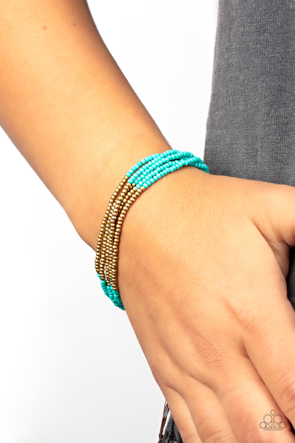 BEAD Bold - Blue Bracelet