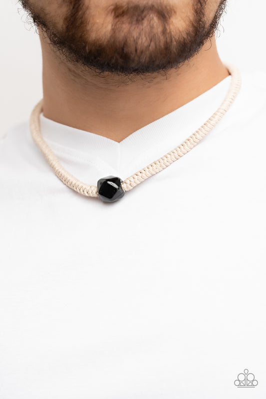 Metamorphic Marvel - Black Urban Necklace