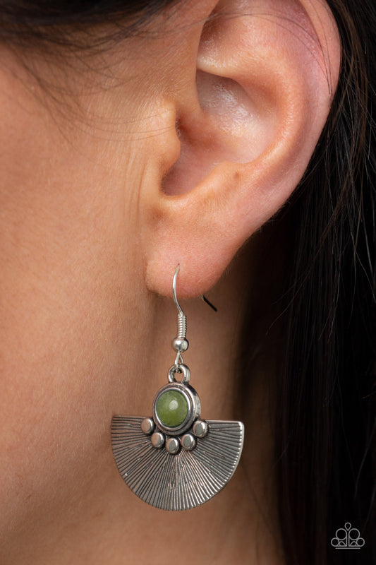 Manifesting Magic - Green Earrings