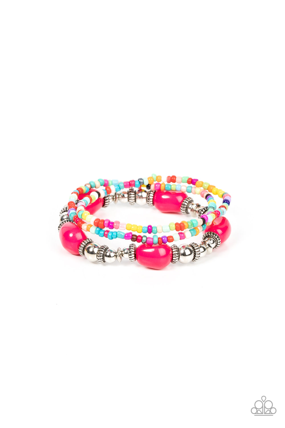 Confidently Crafty - Pink - Bracelet