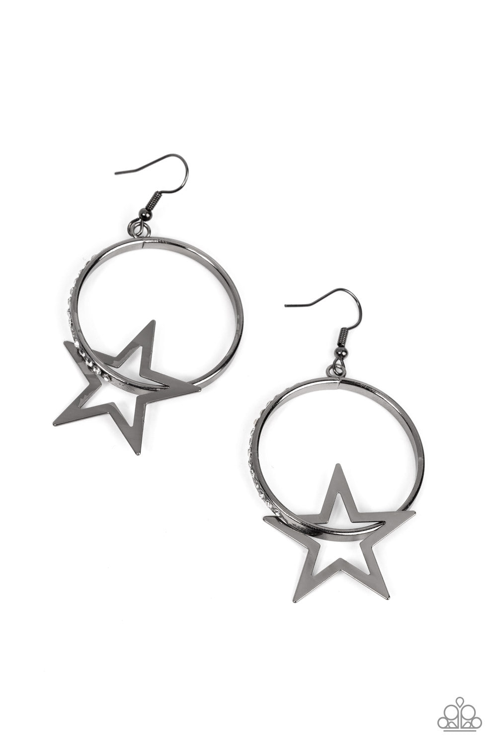 Superstar Showcase - Black Earrings