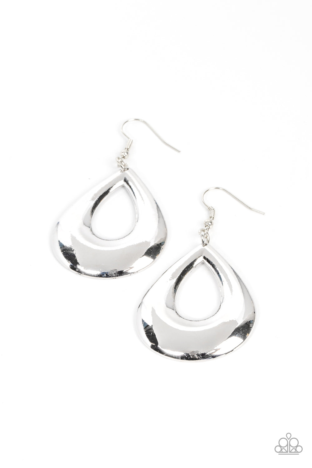 Laid-Back Leisure - Silver Earrings