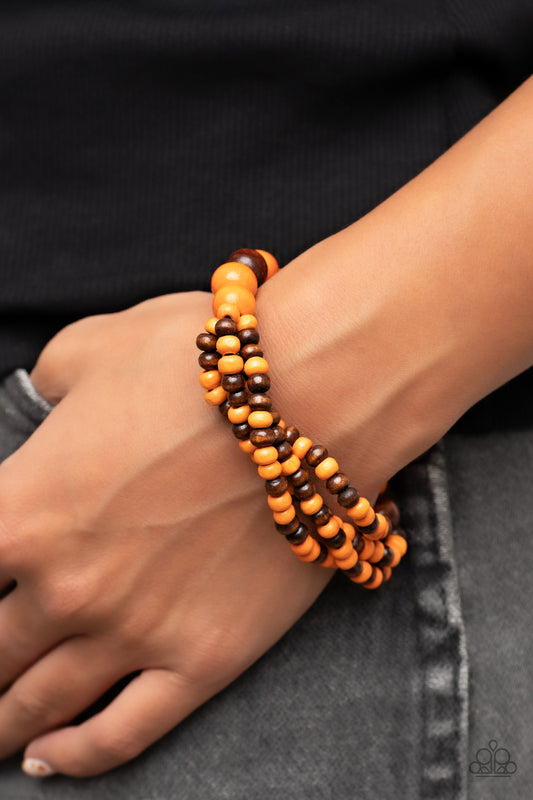 Oceania Oasis - Orange Bracelet