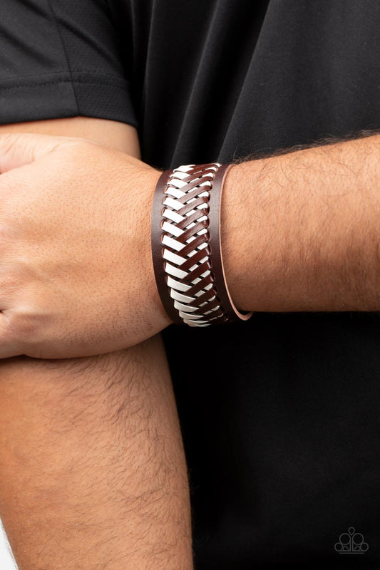 Punk Rocker Road - Brown Urban Bracelet