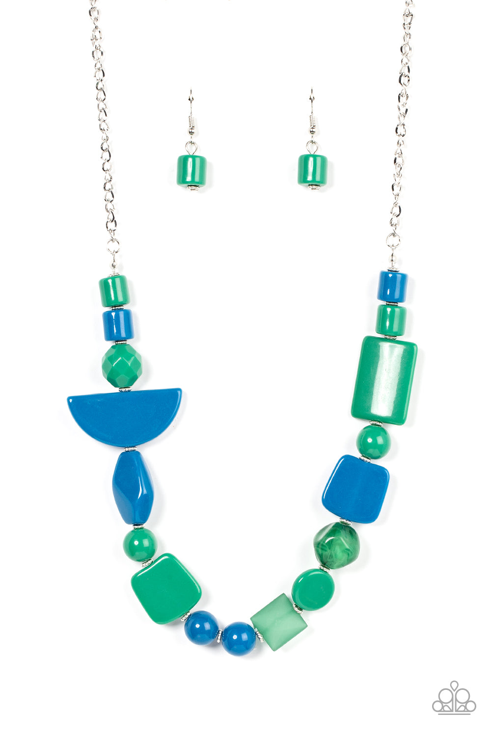 Tranquil Trendsetter - Green- Necklaces