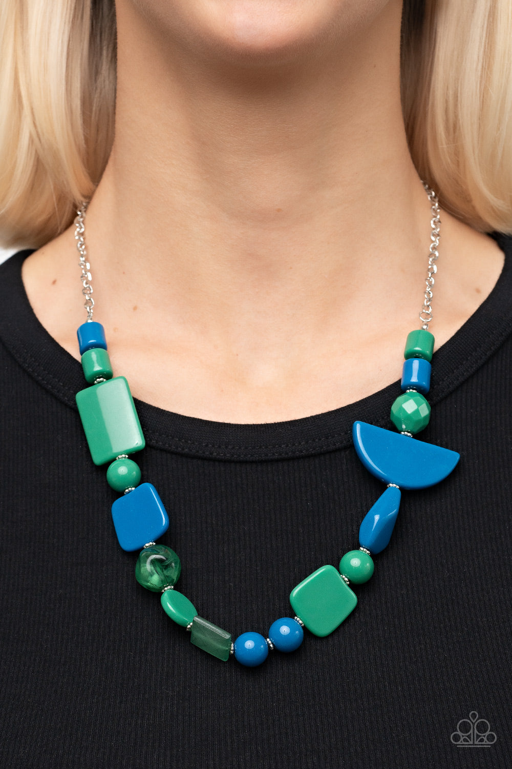 Tranquil Trendsetter - Green- Necklaces