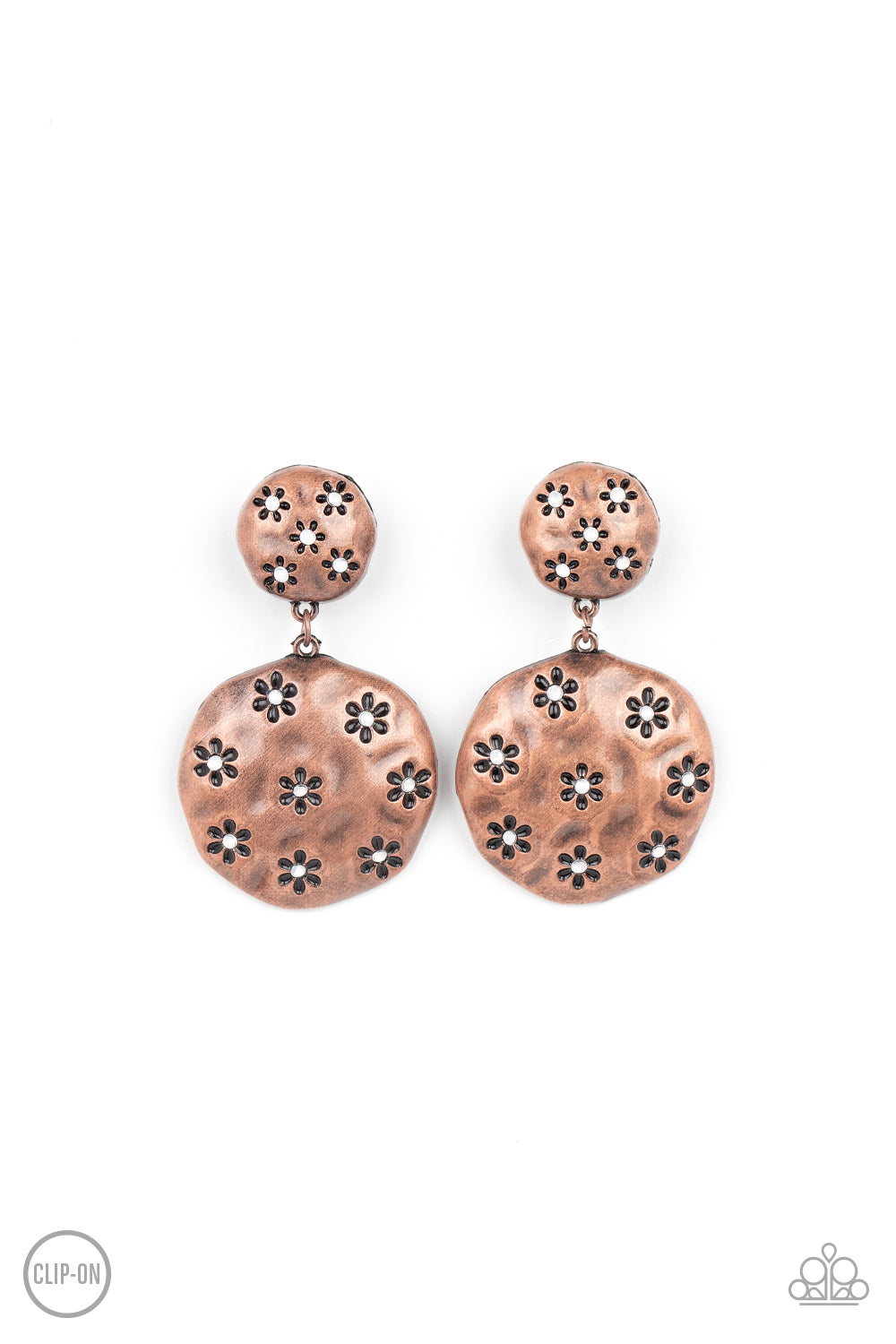 Industrial Fairytale - Copper Clip-on Earring