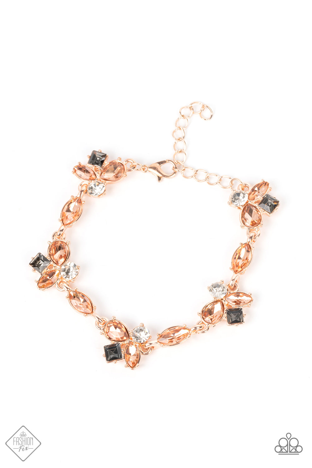 Colorful Captivation - Rose Gold Bracelet