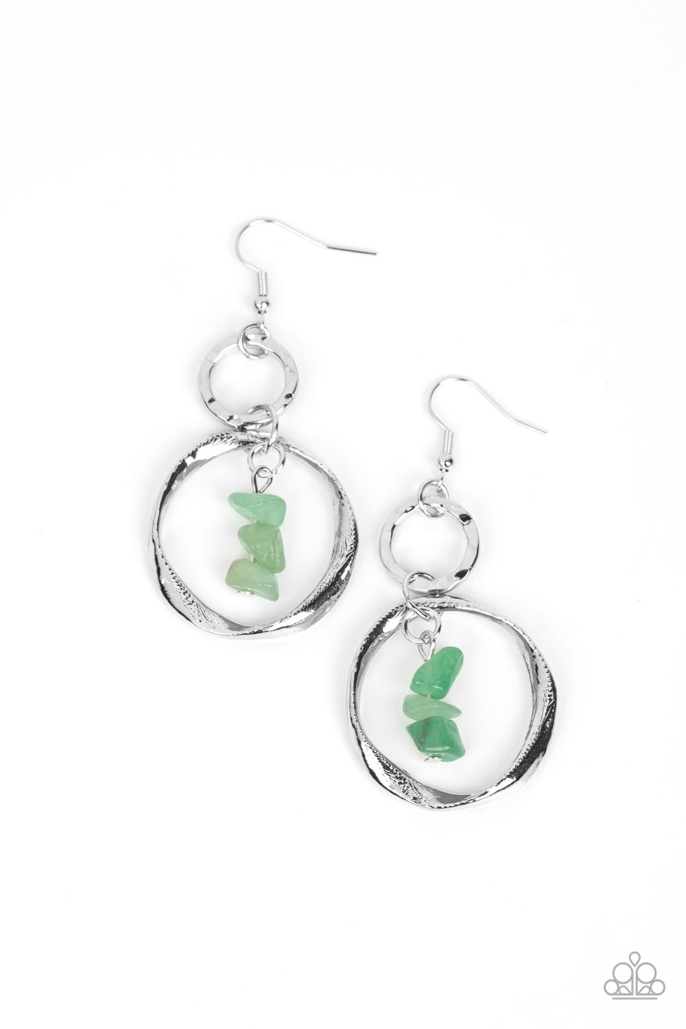 Good-Natured Spirit - Green Earrings